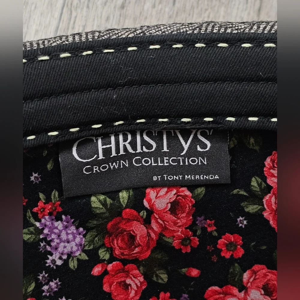 Christy's Crown Collection By Tony Merenda Wool Fedora-Size Medium - Picture 7 of 7